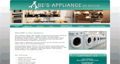Desktop Screenshot of abesappliancerepair.us